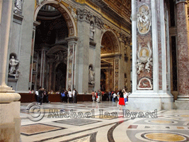 Inetrior view in St Peters